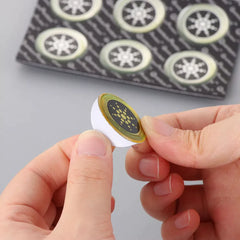 Quantum Anti Radiation Shield 5G EMF Protection - Phones Laptops - 12 Stickers