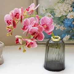 Artificial 6-Head Phalaenopsis Orchid