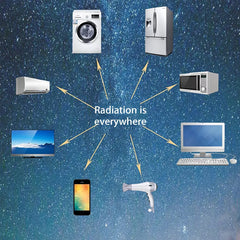 Quantum Anti Radiation Shield 5G EMF Protection - Phones Laptops - 12 Stickers